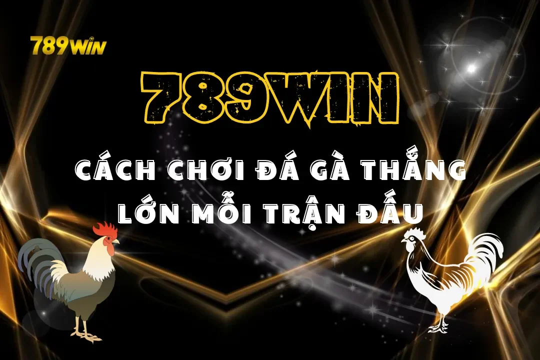 Khám Phá Cách Chơi Đá Gà 789win – Thắng Lớn Mỗi Trận Đấu